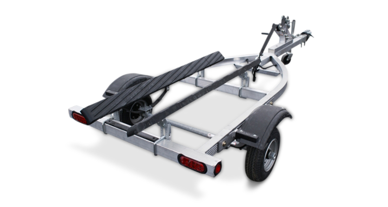 Polaris All-Aluminum Personal Watercraft Trailers for 1-2 Jet Skis